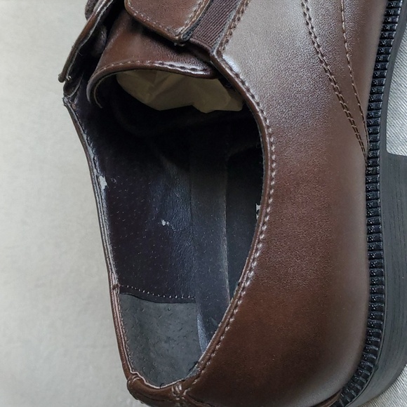 🆕️ ALFANI Brown Lace Up Square Toe Dress Shoes MEN'S SIZE: 12M - Picture 7 of 9